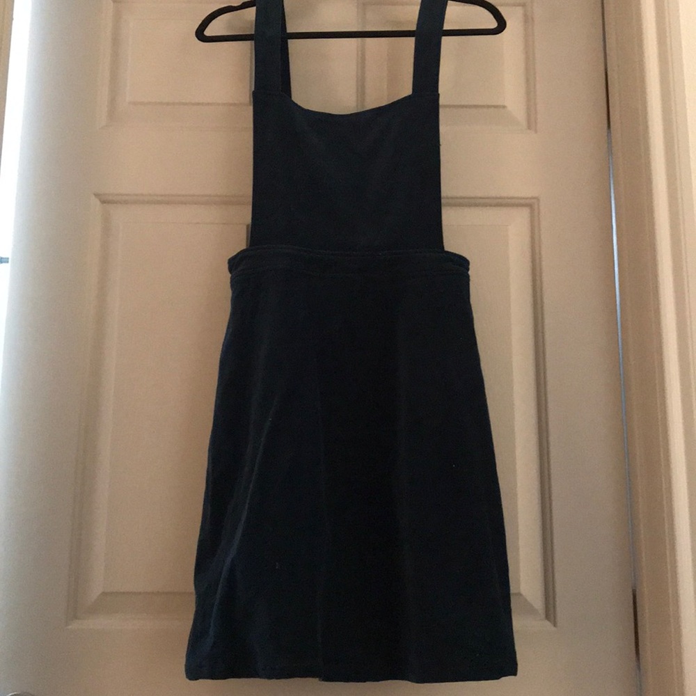 Mod Cloth Velvet Overall Dress